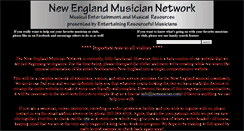 Desktop Screenshot of nemusician.com